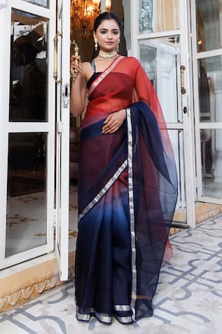 Pure Kota Silk Saree With Unstitched Blouse Piece 