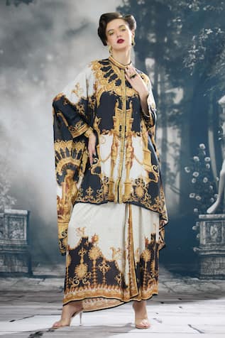 Rajdeep Ranawat Dakota Regal Print Kaftan 