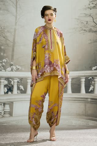Rajdeep Ranawat Chanel Floral Print Tunic 
