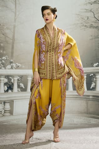 Rajdeep Ranawat Chloe Silk Cape 