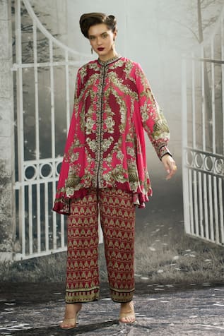 Rajdeep Ranawat Permaz Printed Flared Pant 