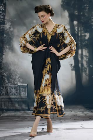 Rajdeep Ranawat Rasika Empire Bloom Print Kaftan 