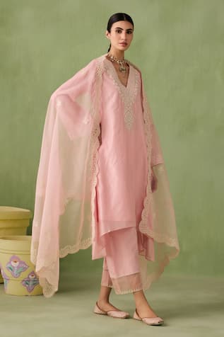 Sureena Chowdhri Awakening Asymmetric Kurta Set 