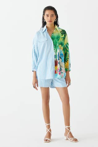 Studio Rigu Lovers Point Shirt With Shorts 