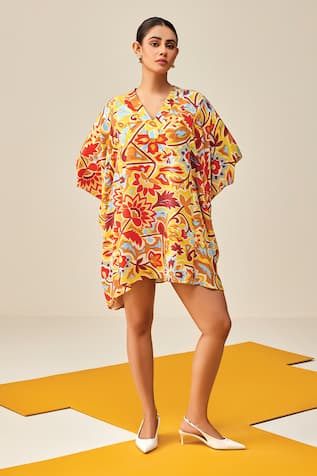 Couche Trickle Down Printed Kaftan 