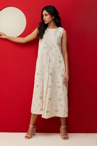 Couche Bloom Print Dress 