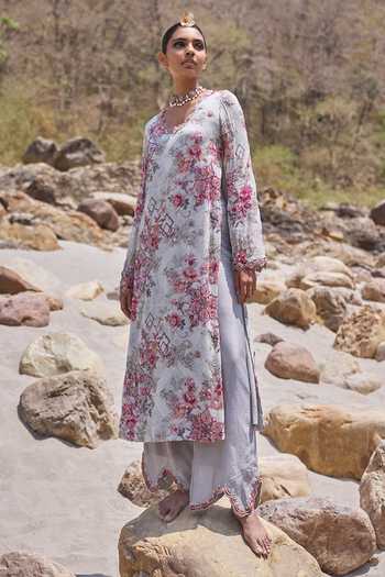 Ridhima Bhasin Zora Floral Print Kurta & Pant Set 