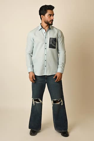 Paarsh Depth Embroidered Shirt 