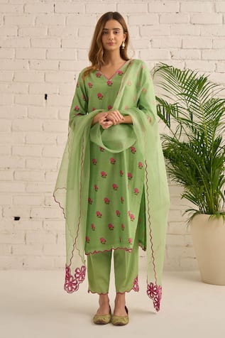 Bhawna Sethi Primrose Floral Print Kurta Set 