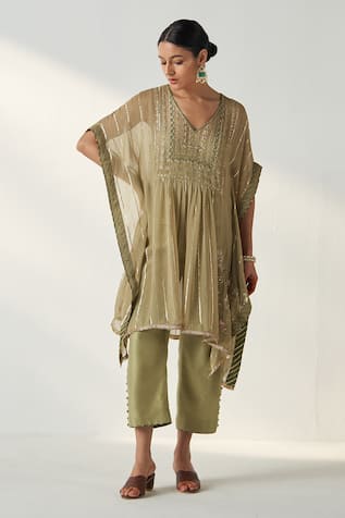 Studio Bagechaa Rabhya Florence Embroidered Kaftan Set 