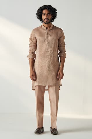 Studio Bagechaa Naksh Stripe Pattern Kurta With Pant 