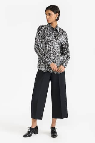 PERONA Seine Abstract Print Shirt 