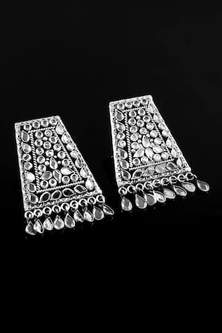 Noor Polki Embellished Studs 