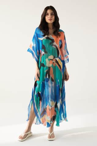 REENA SHARMA Mira Printed Kaftan 