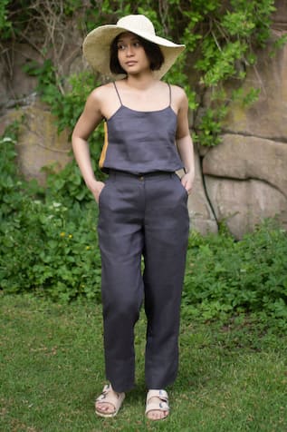 The Terra Tribe Linen Plain Pant 