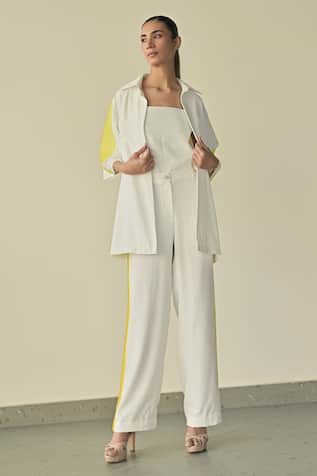 Somya Goyal Side Embroidered Straight-Fit Trouser 