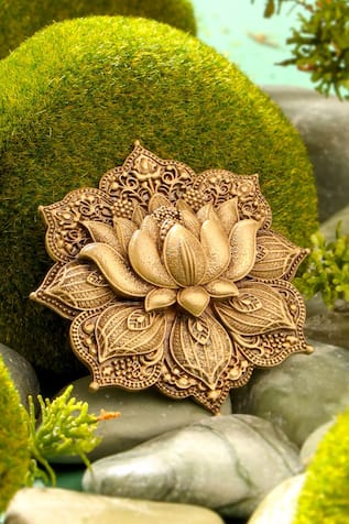 Cosa Nostraa Lotus Elegance Brooch 