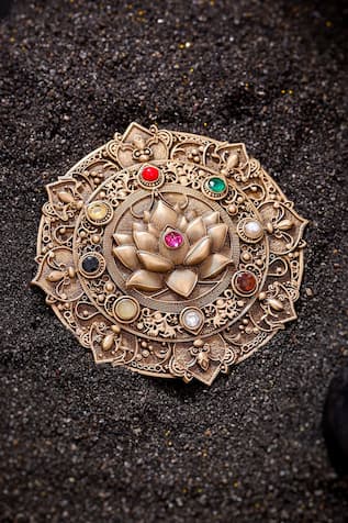 Cosa Nostraa Lotus Beauty Brooch 