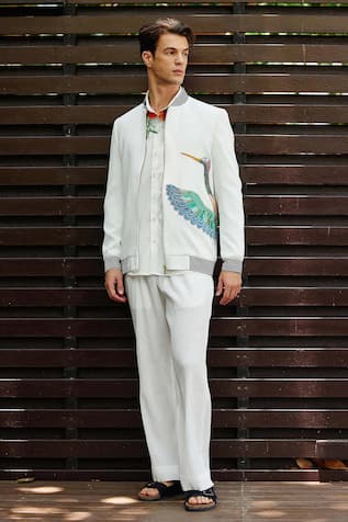 Nautanky Song Bird Bomber Jacket With Pant 