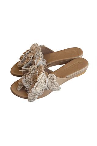 Titli Applique Embellished Wedges 
