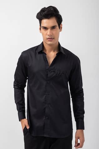 Kaka Calcutta Bead Embellished Shirt 