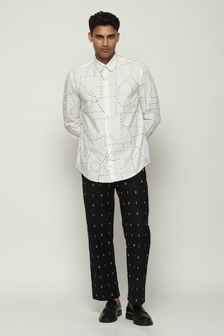 Kantha Calligraphy Shirt 
