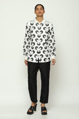 Abraham & Thakore Ottoman Turkish Floret Shirt 