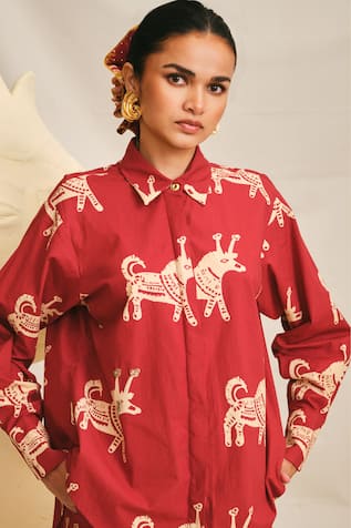 Jodi Gond Print Shirt 