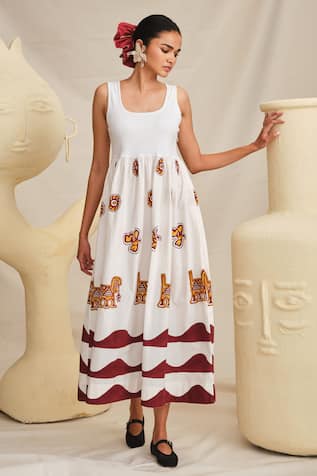 Jodi Chittara Printed Dress 