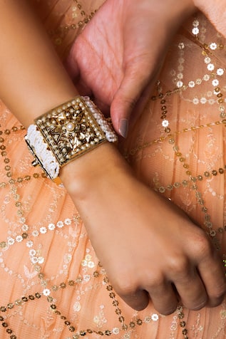 Pearl Jadau Bracelet 