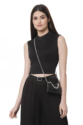 Bijoux By Priya Chandna Bolsa Pequena Plain Mini Belt Bag 