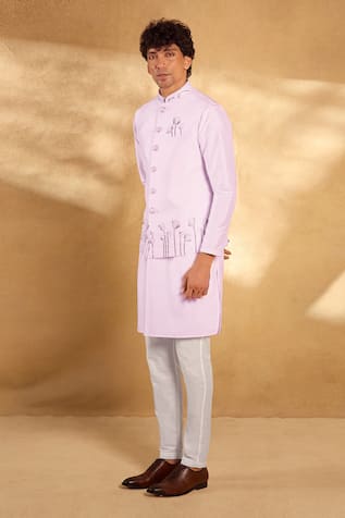 Alaya Advani Sequin Hand Work Bandi With Kurta Set 