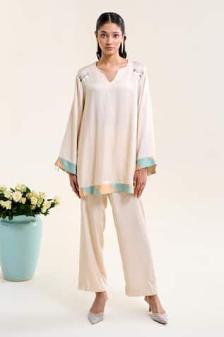 Siyona by Ankurita Lily Short Kurta & Pant Co-ord Set 