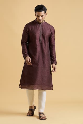 Geometric Print Kurta 