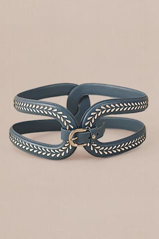 Adara Laser Cut Corset Belt 