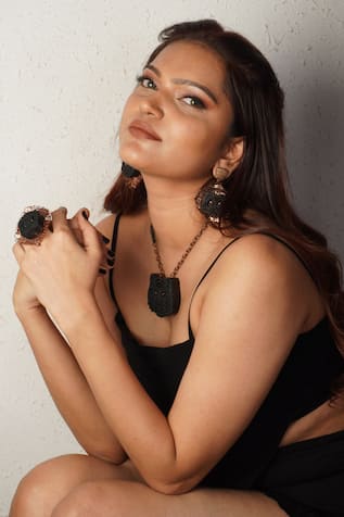 Swadesh Fearless Tiger Earrings 