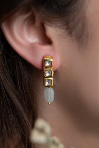 Kundan Embellished Danglers 