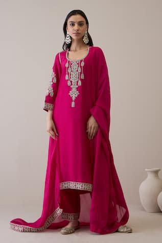 RoohbyRidhimaa Jalsa Embroidered Kurta Set 