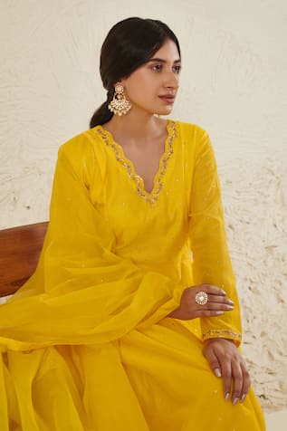 Maya Lunar Polki Embellished Chandbalis 