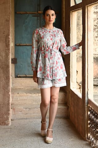 Sage Saga Barkha Printed Shorts 