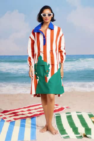 Siddhartha Bansal Candy Crush Pullover Printed Dress 