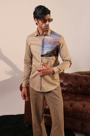 Abkasa Oppenheimer Embroidered Shirt 