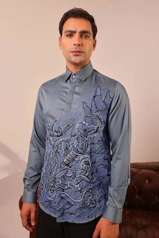 Abkasa Argonaut Embroidered Shirt 