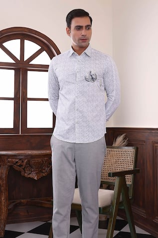 Abkasa Aleppo Embroidered Shirt 