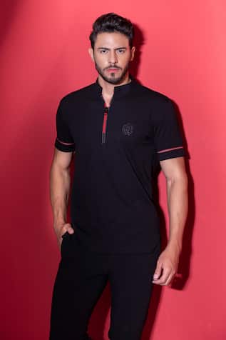 Amit Arora Straight Knitted T-Shirt 