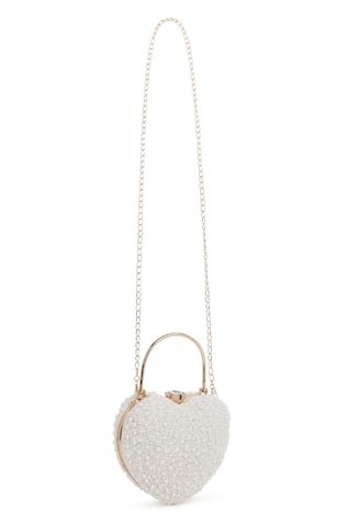 House of Webhin Snowhite Hearthrob Embellished Clutch 