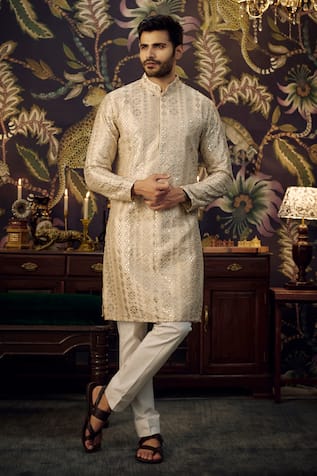 Kasbah Mirror Work Kurta 