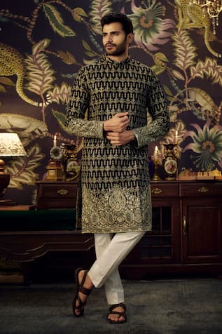 Kasbah Gota Work Kurta 