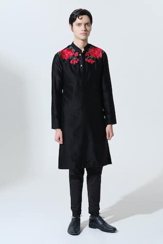 House of KOA Orentail Rose Embroidered Kurta With Pant 