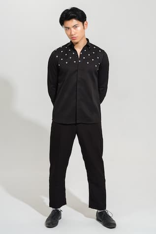 House of KOA Small Star Embroidered Shirt 